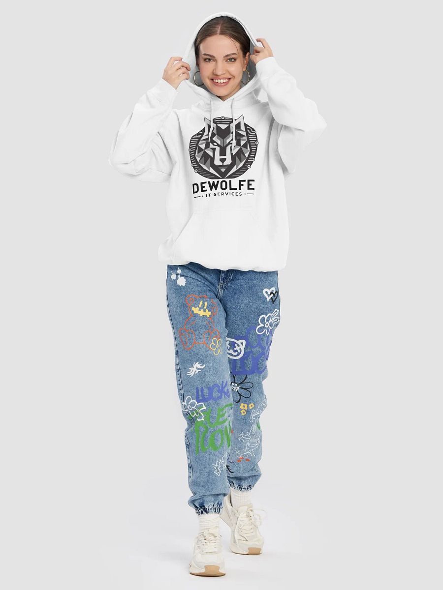 DEWOLFE IT SERVICES Light Mode Hoodie product image (8)
