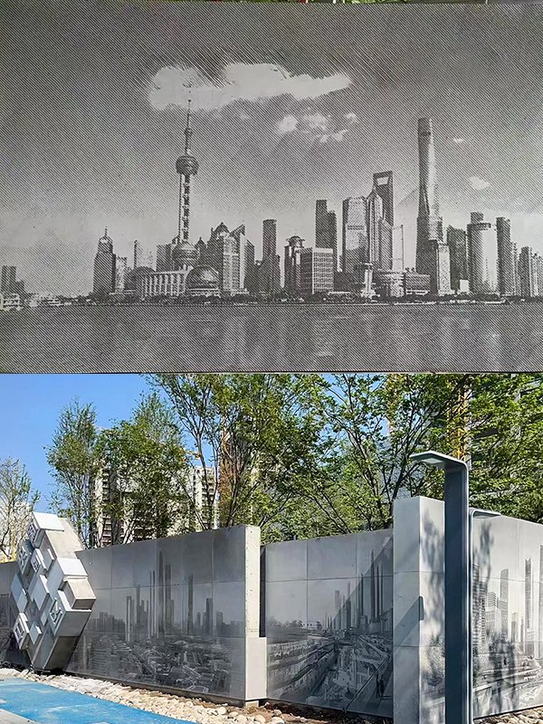 Artistic concrete imaging film product image (7)