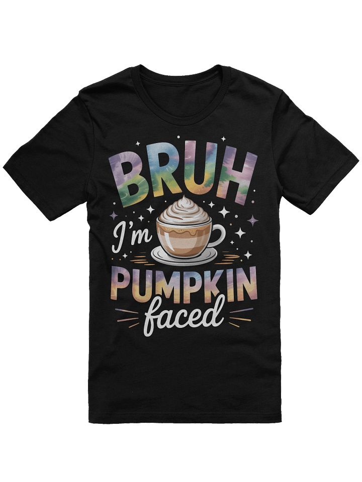 Pumpkin Faced Tie-Dye T-Shirt product image (1)