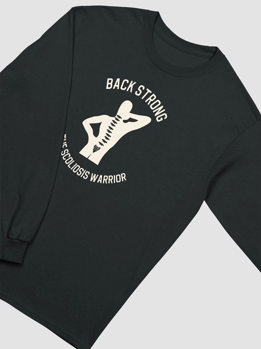 I Am a Scoliosis Warrior Long Unisex Sleeve Tee product image (3)