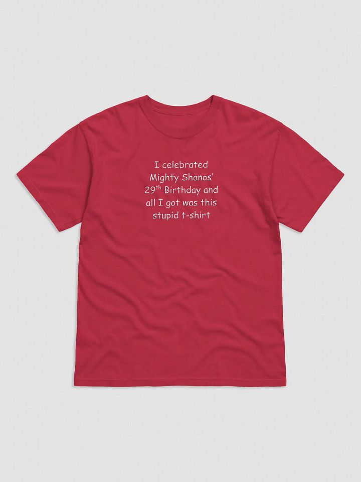 Birthday t-shirt (dark) product image (11)