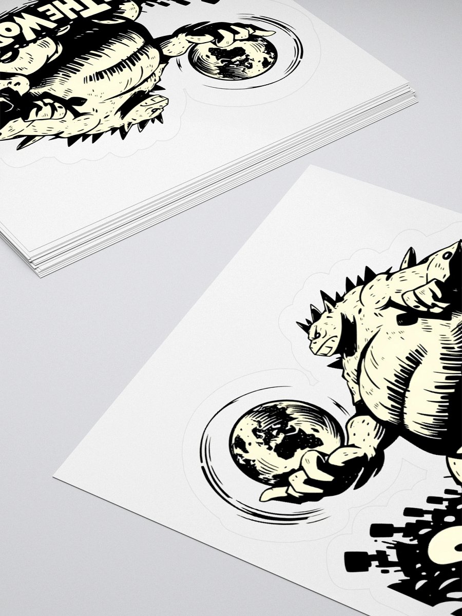 Monochrome Monster: Spin the World Sticker product image (11)