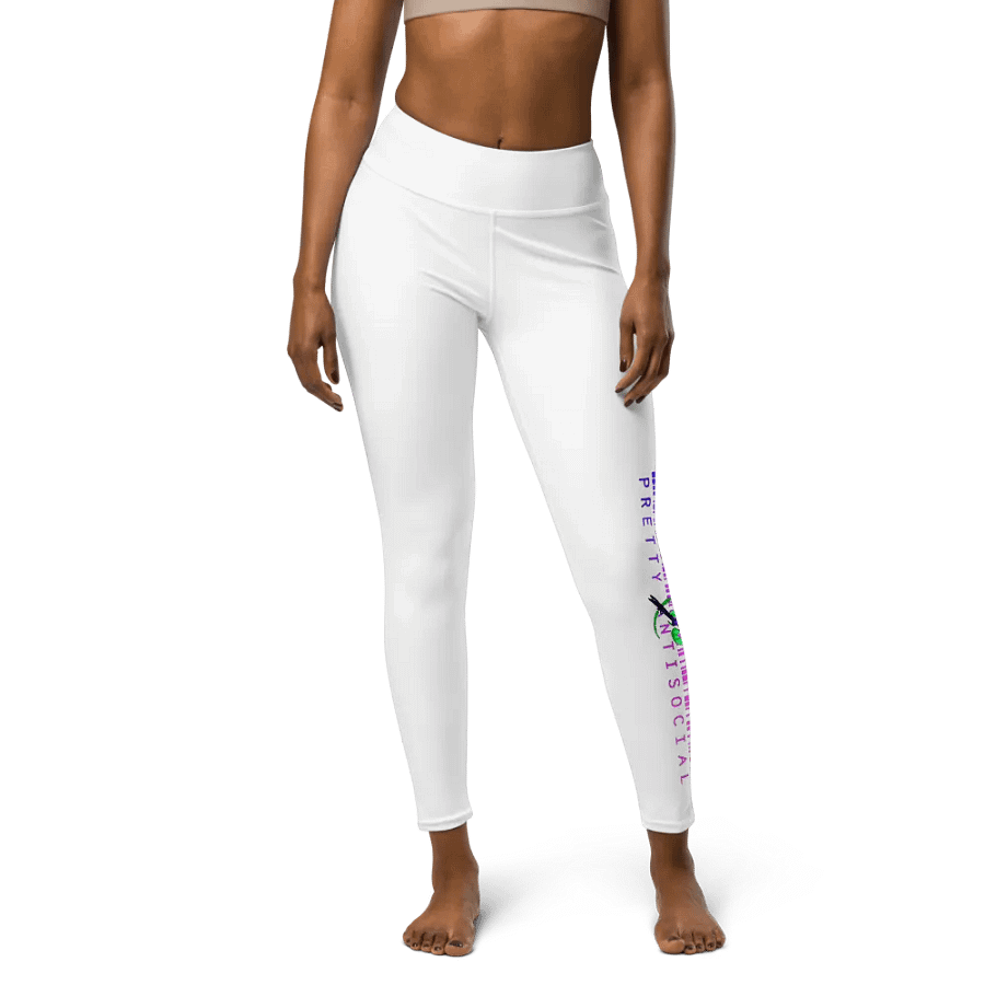 Pretty AntiSocial Barcode Logo Yoga Leggings product image (3)