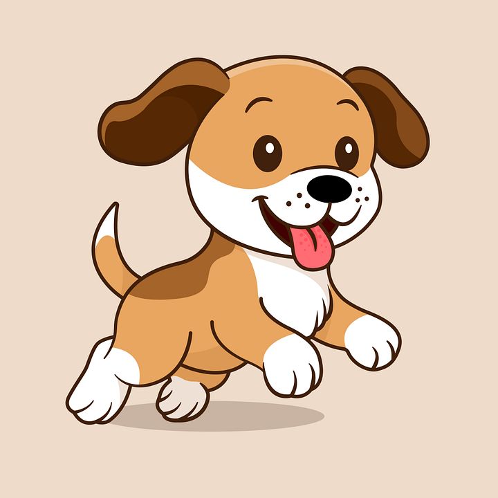 Playful Dog Cartoon Character product image (1)