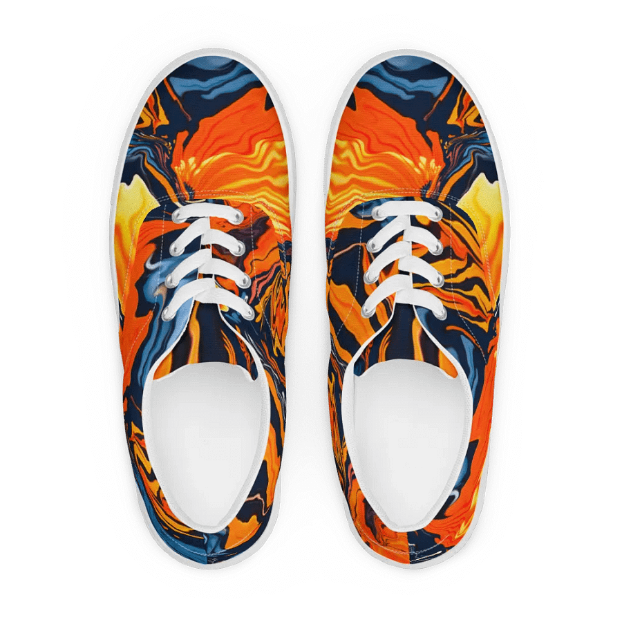 Multicoloured Fluid Motion Lace-Up Shoes product image (2)