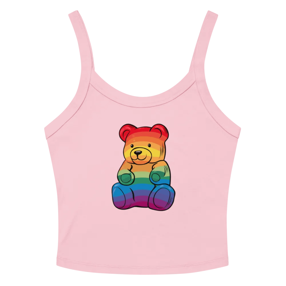 Rainbow Teddy Bear Women's Tank Top product image (2)