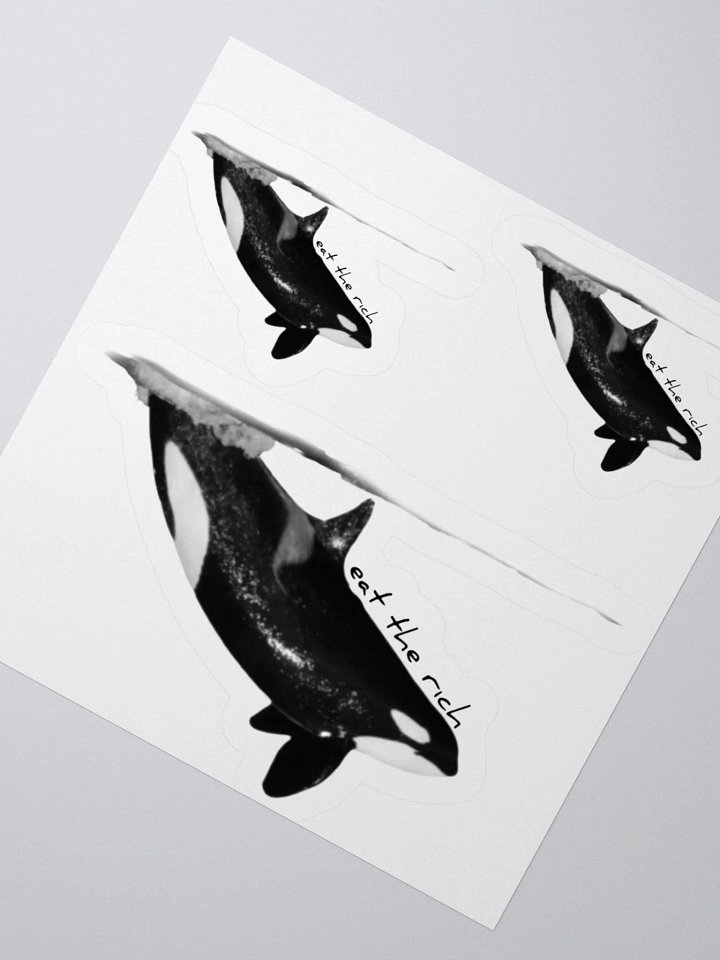 Eat the Rich Stickers product image (6)