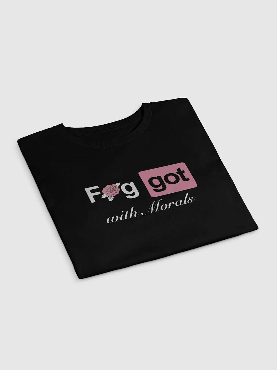 Faggot with Morals Crop Top product image (3)