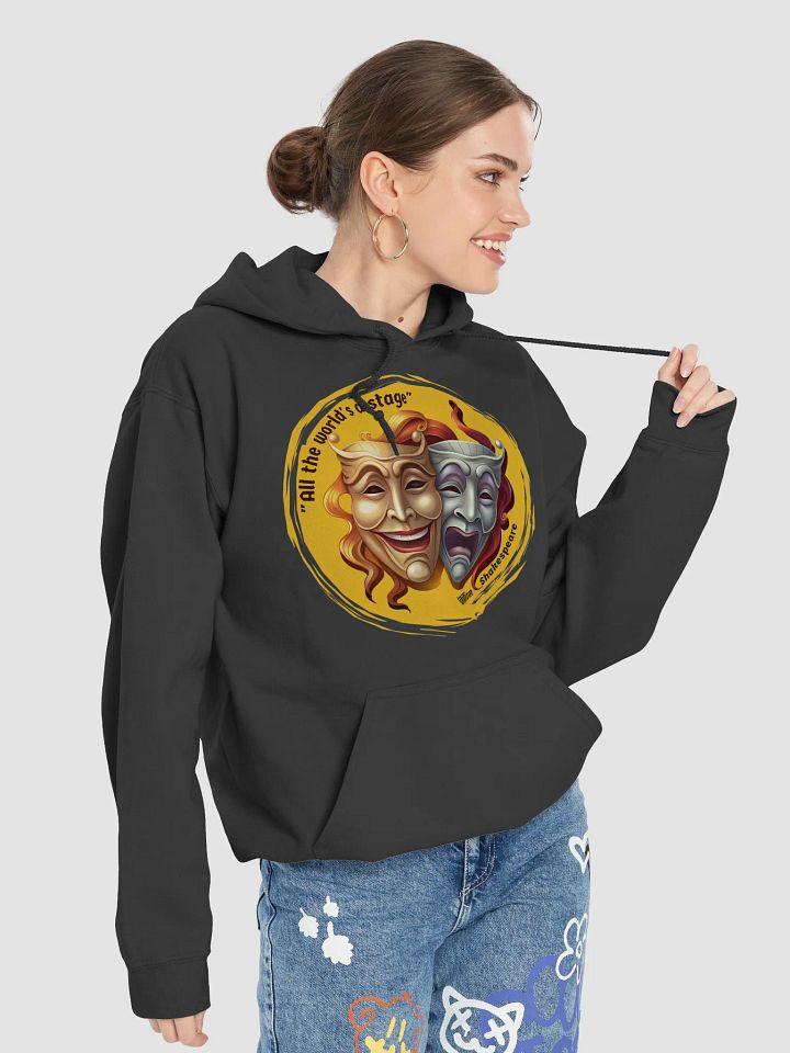 Shakespearean Drama Masks Hoodie product image (1)