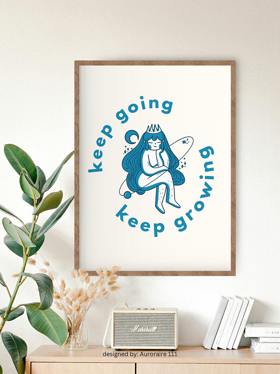 Keep Going - Printable Wall Art | Digital Poster Download | Multiple Sizes Included product image (4)