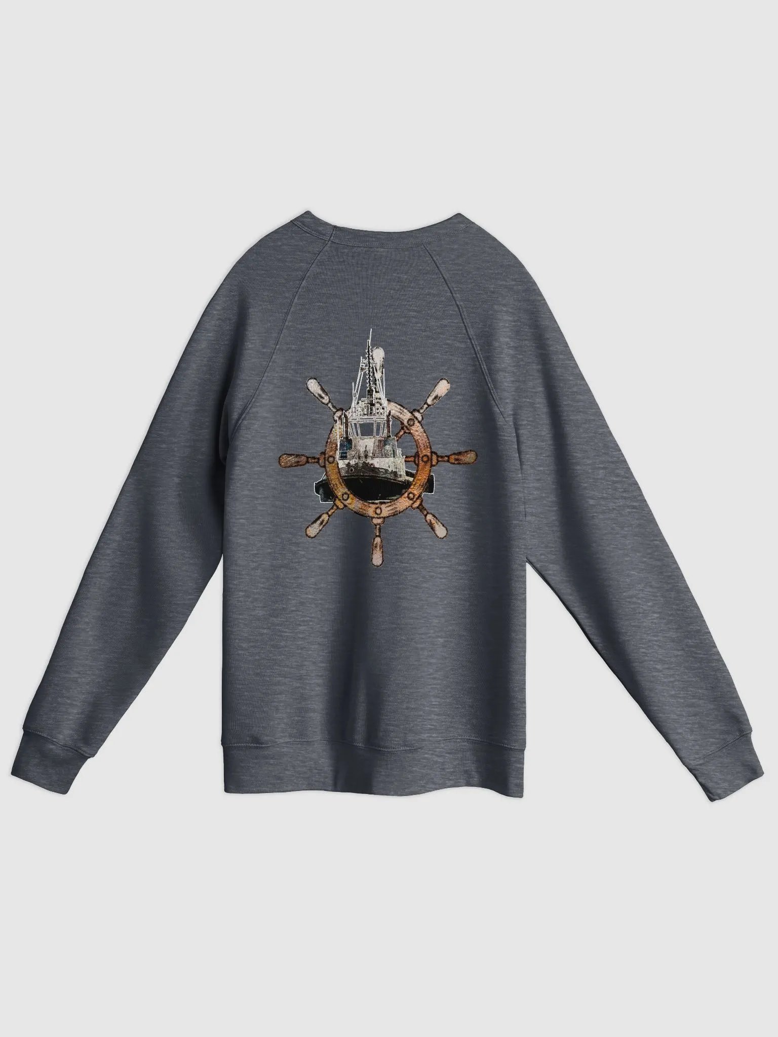 Ship Wheel & Tug Chief Unisex Sweatshirt product image (1)