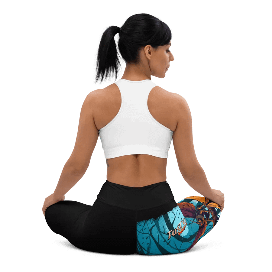 Eerie Mothman Yoga Leggings product image (12)