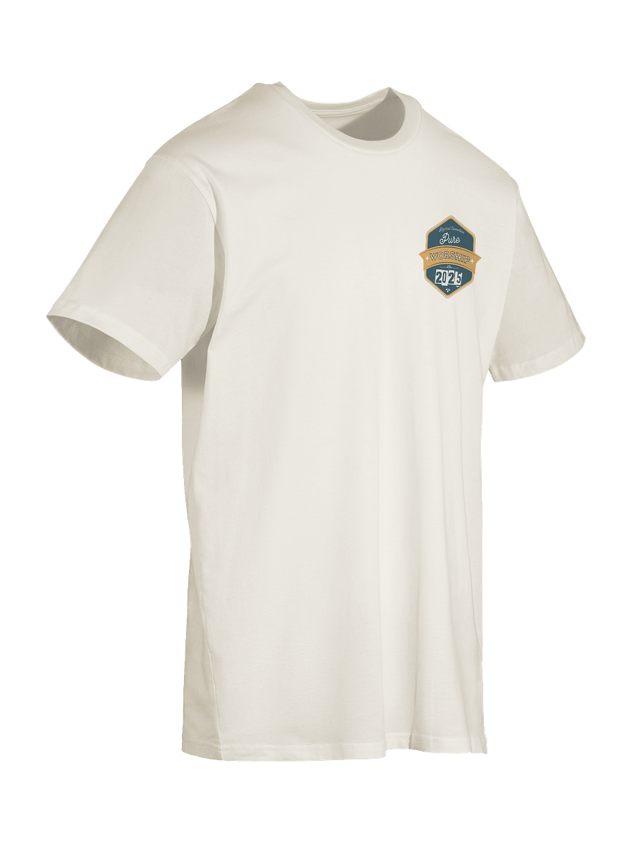 2025 "Pure Worship" Regional Convention Retro Badge T-Shirt product image (7)