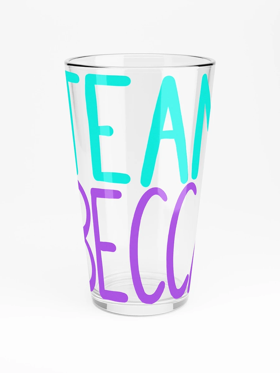 Team Becca Pint Glass product image (3)