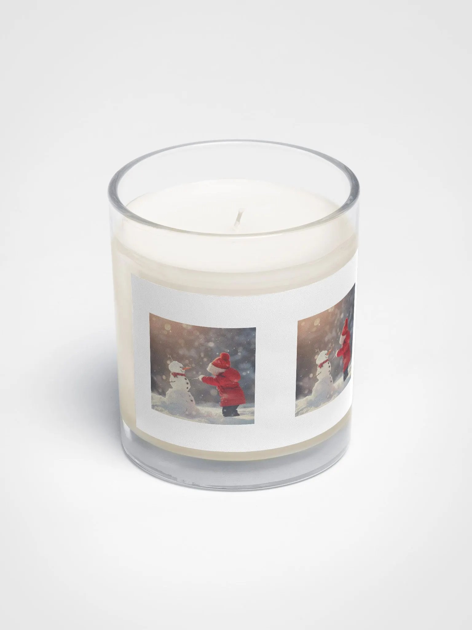 Festive Snowman Soy Wax Candle product image (2)