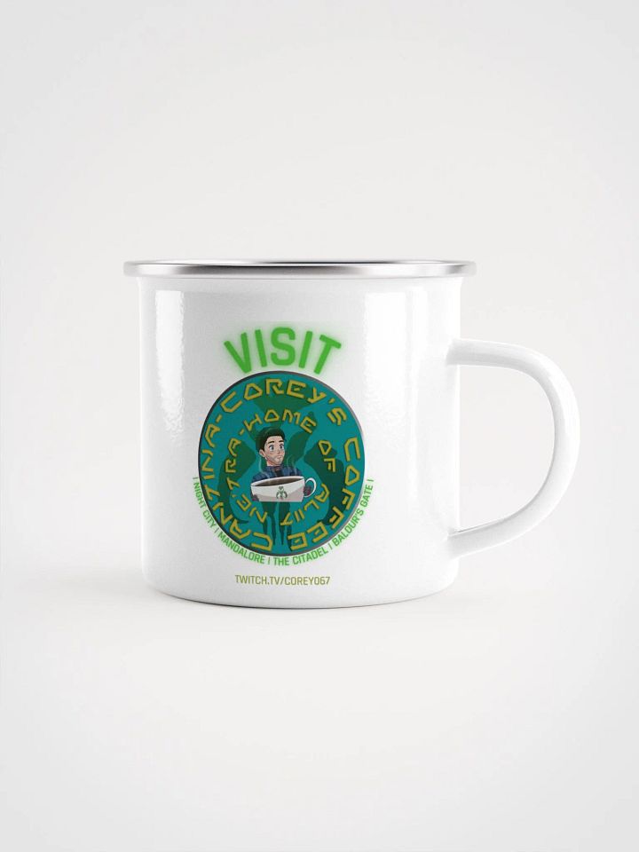 Visit Corey's Coffee Cantina - Enamel Mug product image (1)