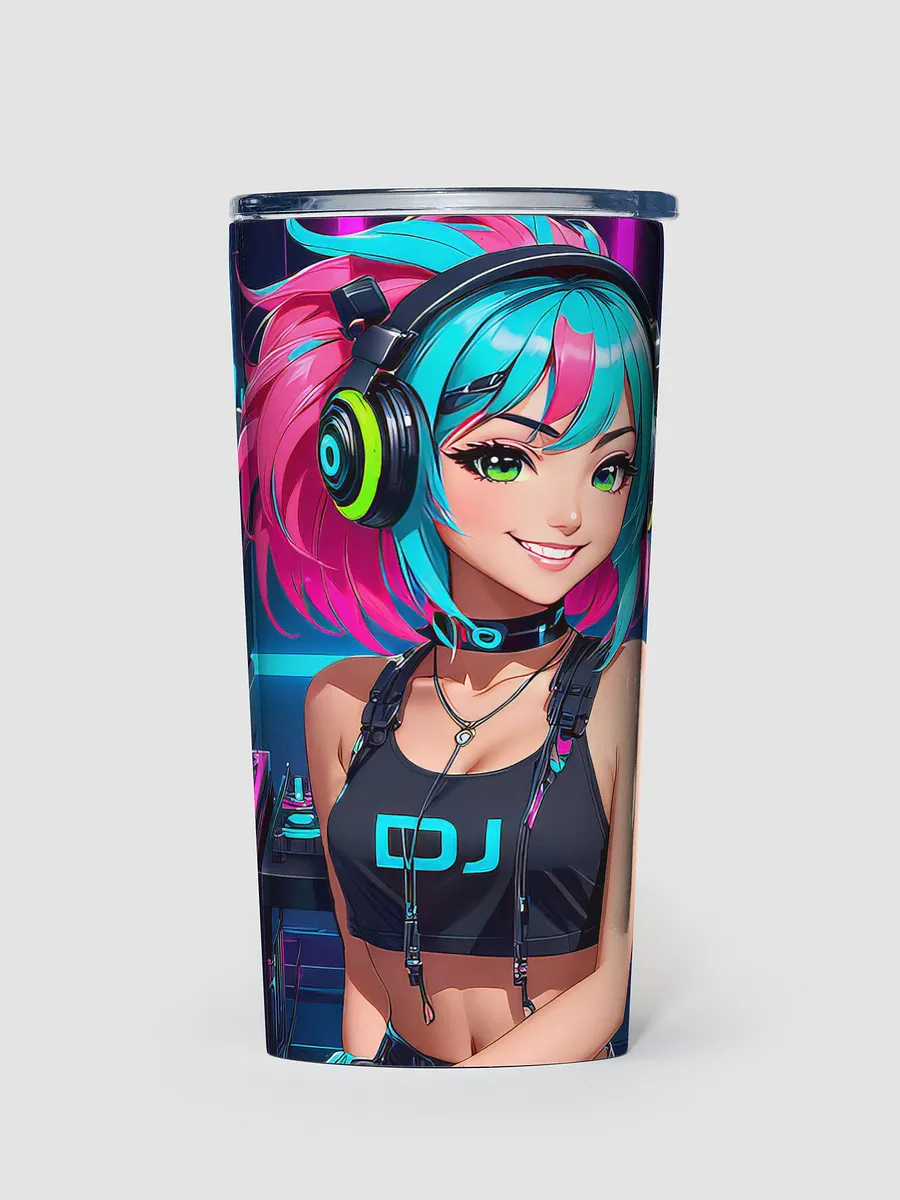 Dj Girl 20 oz Stainless Steel Tumbler - V2 product image (1)