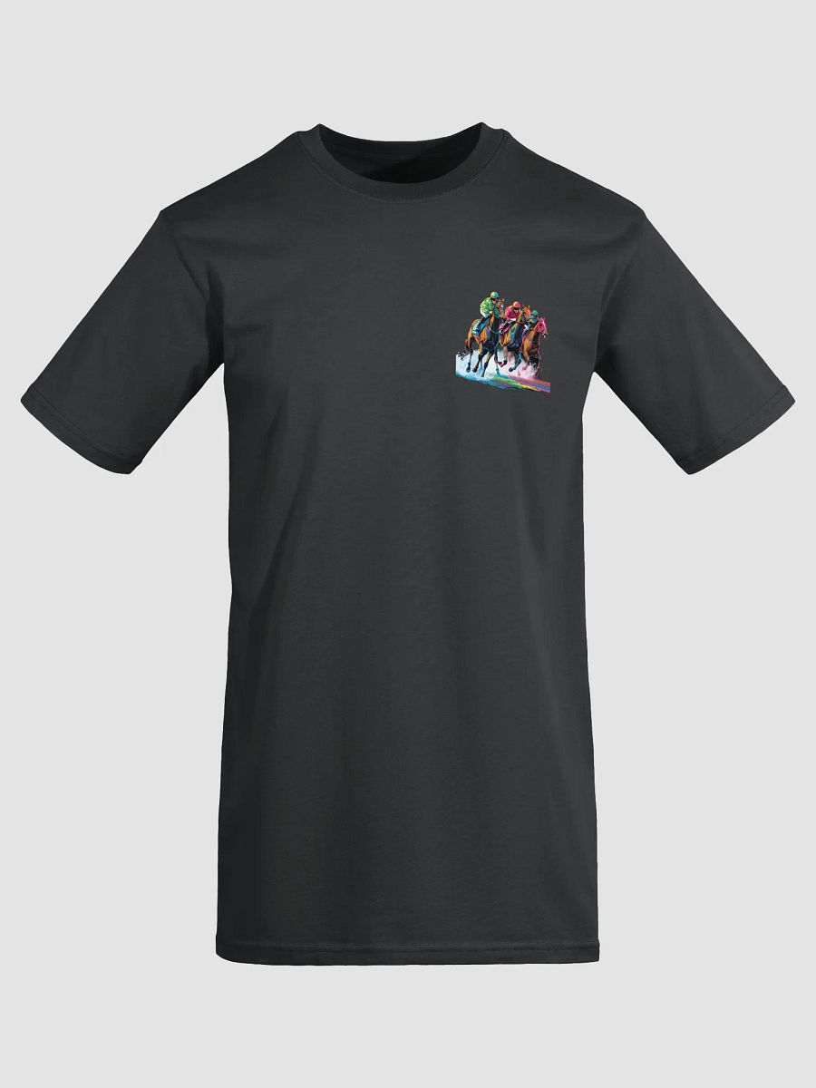 Colorful Horse Racing Derby Party T-Shirt product image (3)