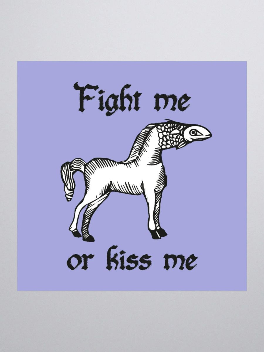 Fight Me Sticker product image (1)