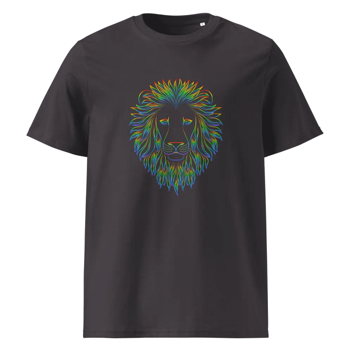 Rainbow Lion Mane Organic Cotton Tee product image (5)