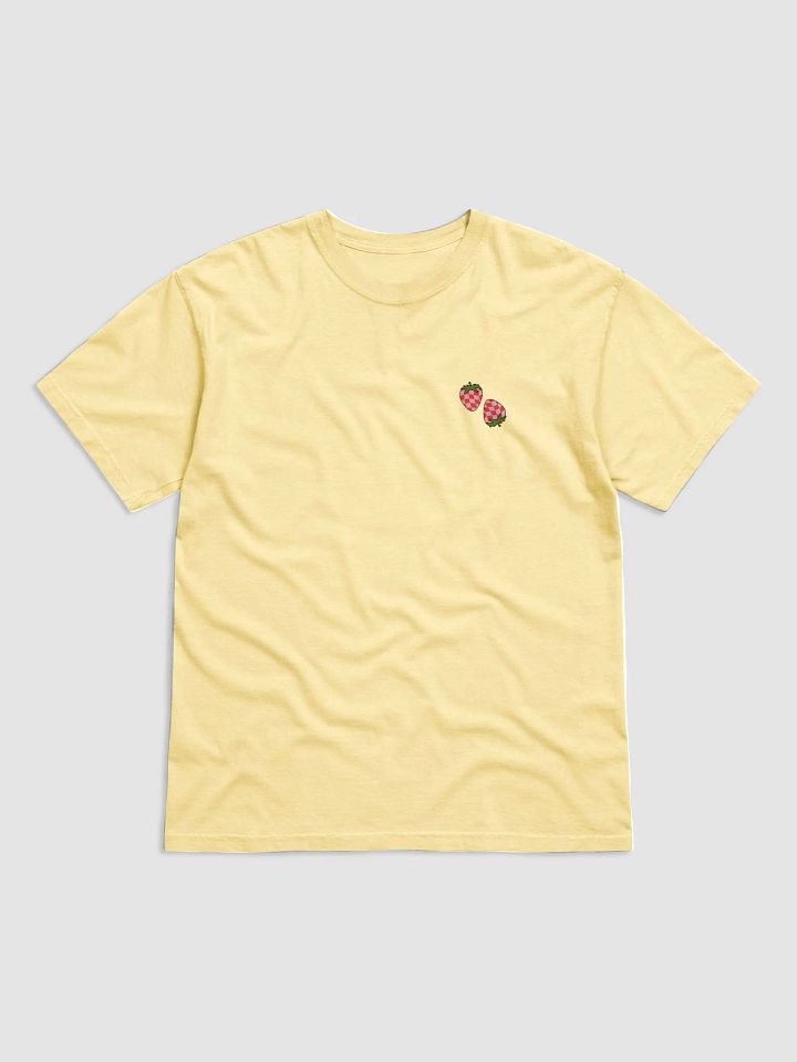 checkered strawberries printed shirt product image (5)
