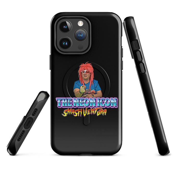 Neon Icon Smash Ventura iPhone® MagSafe® Tough Case product image (4)