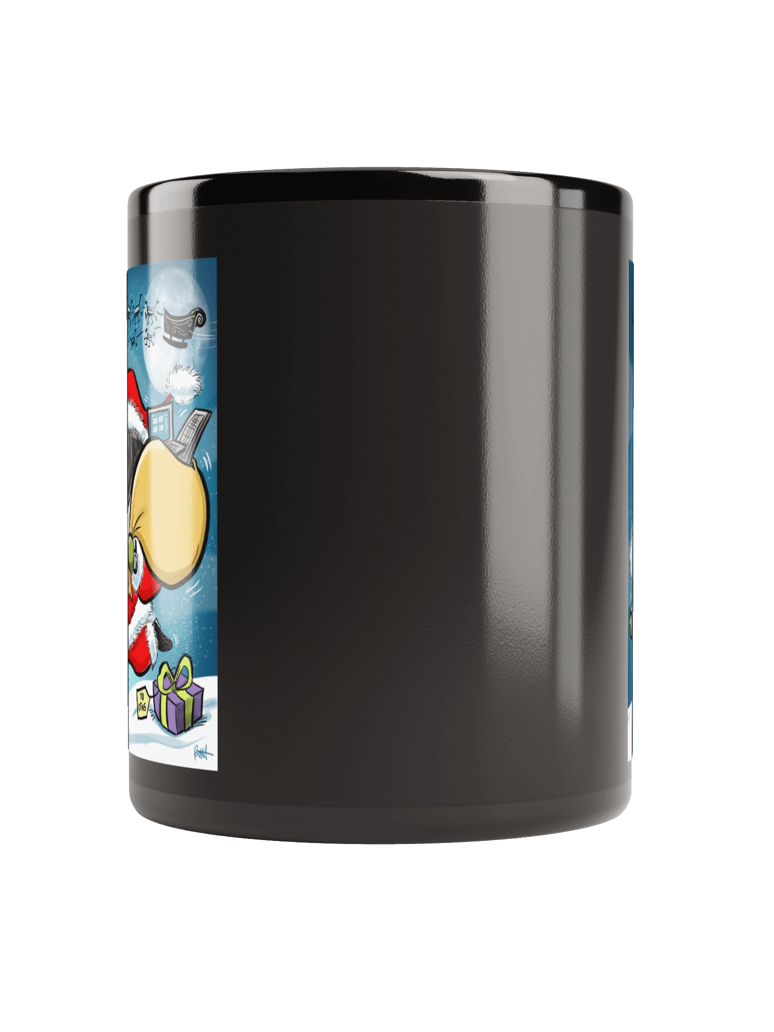 DTNS 2025 Holiday Black Mug product image (5)