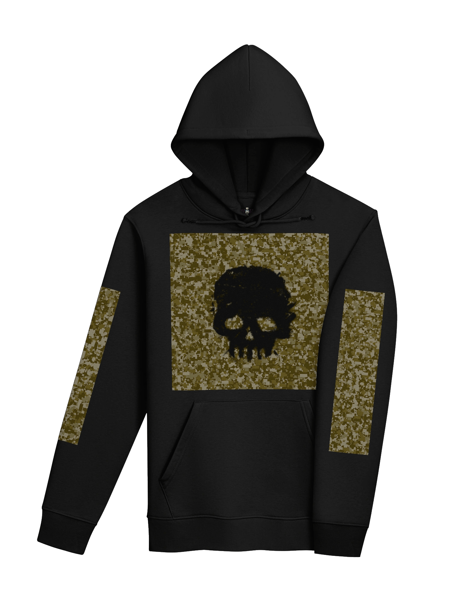 Pixelated Camo Eco Hoodie product image (4)