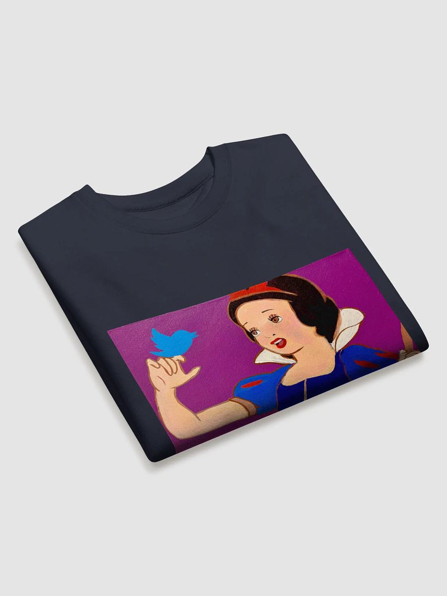 First Princess Singing to Twitter Bird Premium Sweatshirt product image (26)