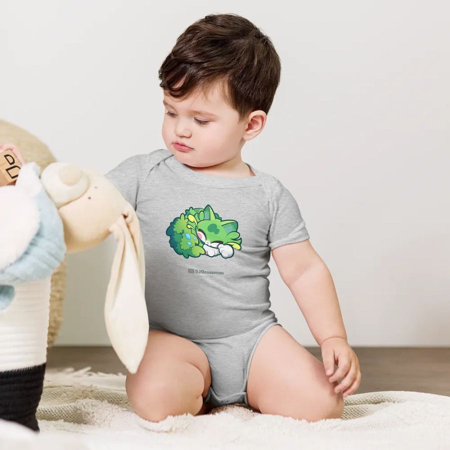Sleeping Chloe • Baby Short Sleeve One Piece product image (5)