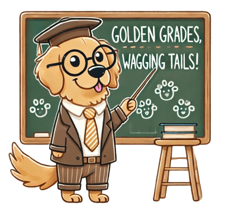 Golden Grades: Wagging Tails and A+ Smiles product image (1)