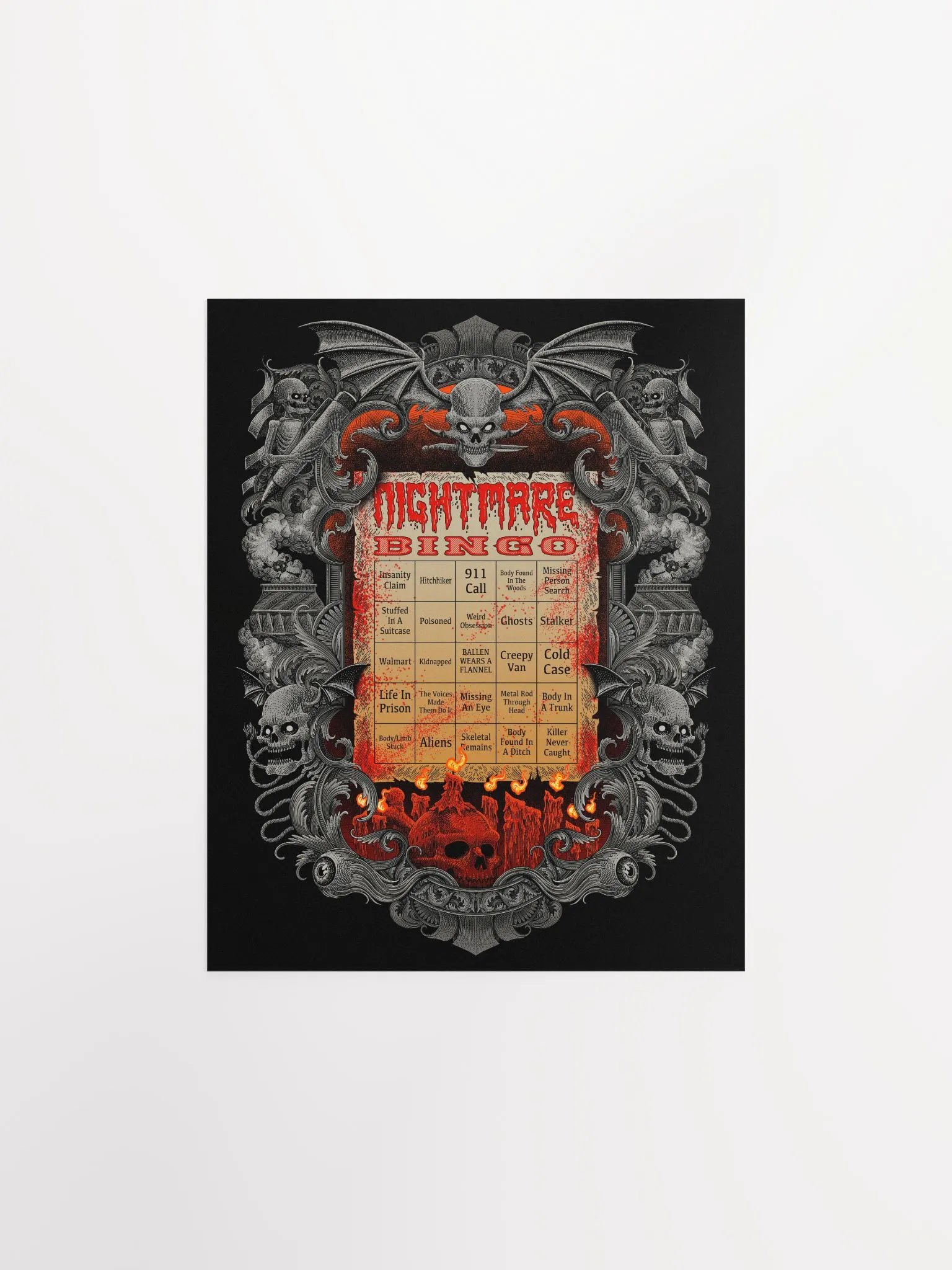 Nightmare Bingo Poster product image (1)
