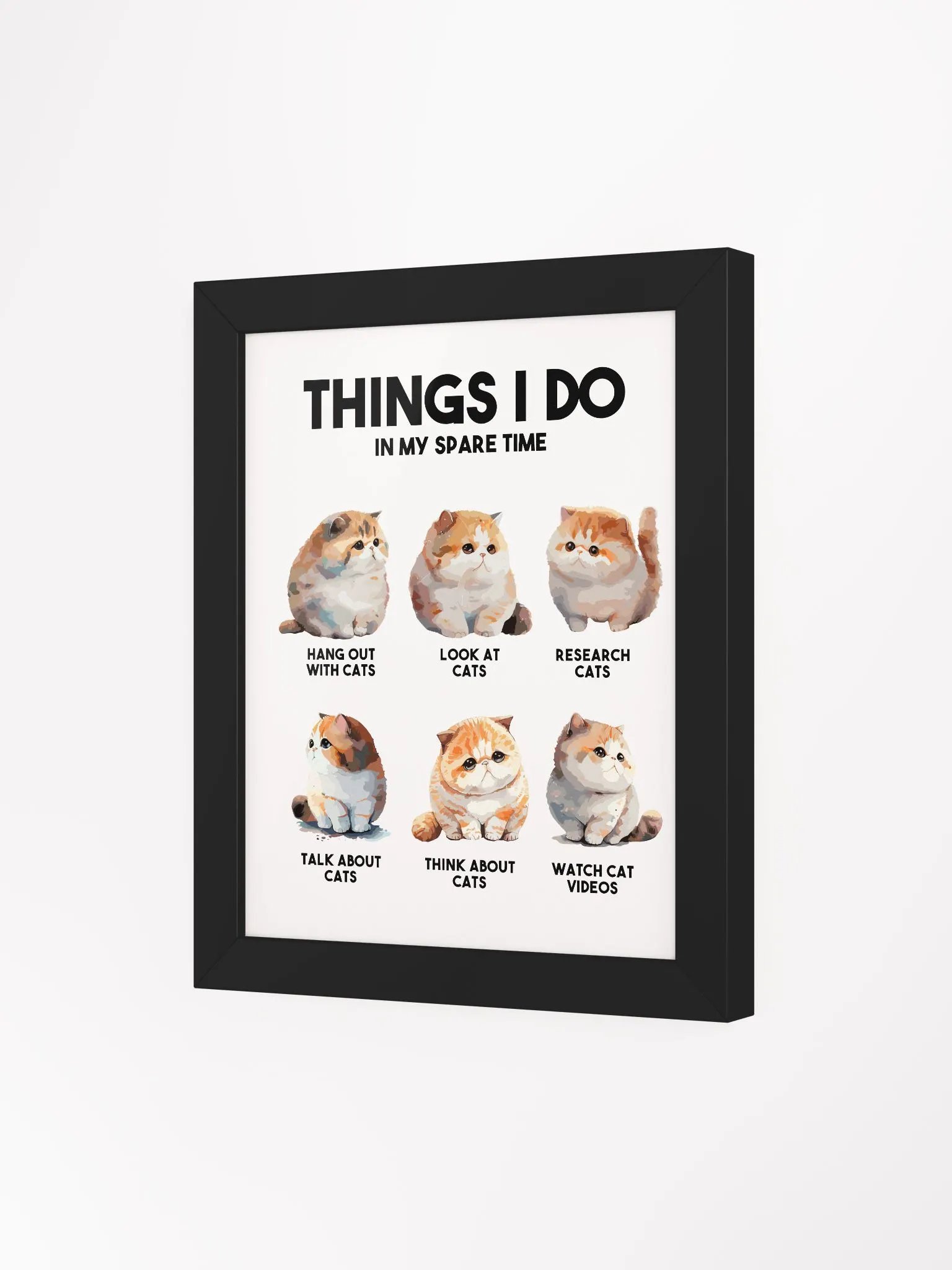 Things I Do in My Spare Time Wall Art product image (3)