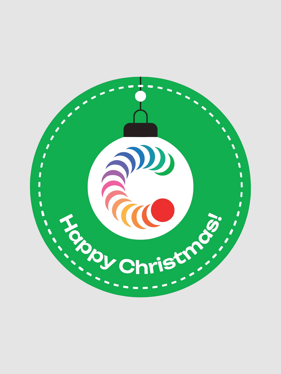 Cure Cancer | Green Xmas Gift Tag $5 product image (1)