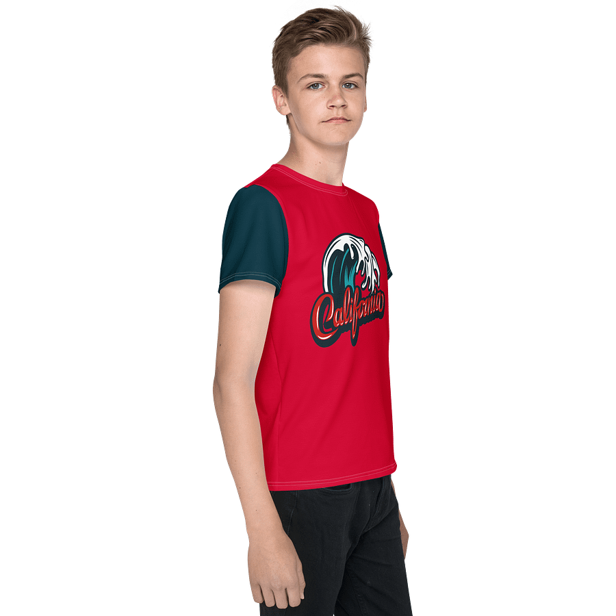California Wave Graphic T-Shirt | For Teens Who Love the Beach product image (3)