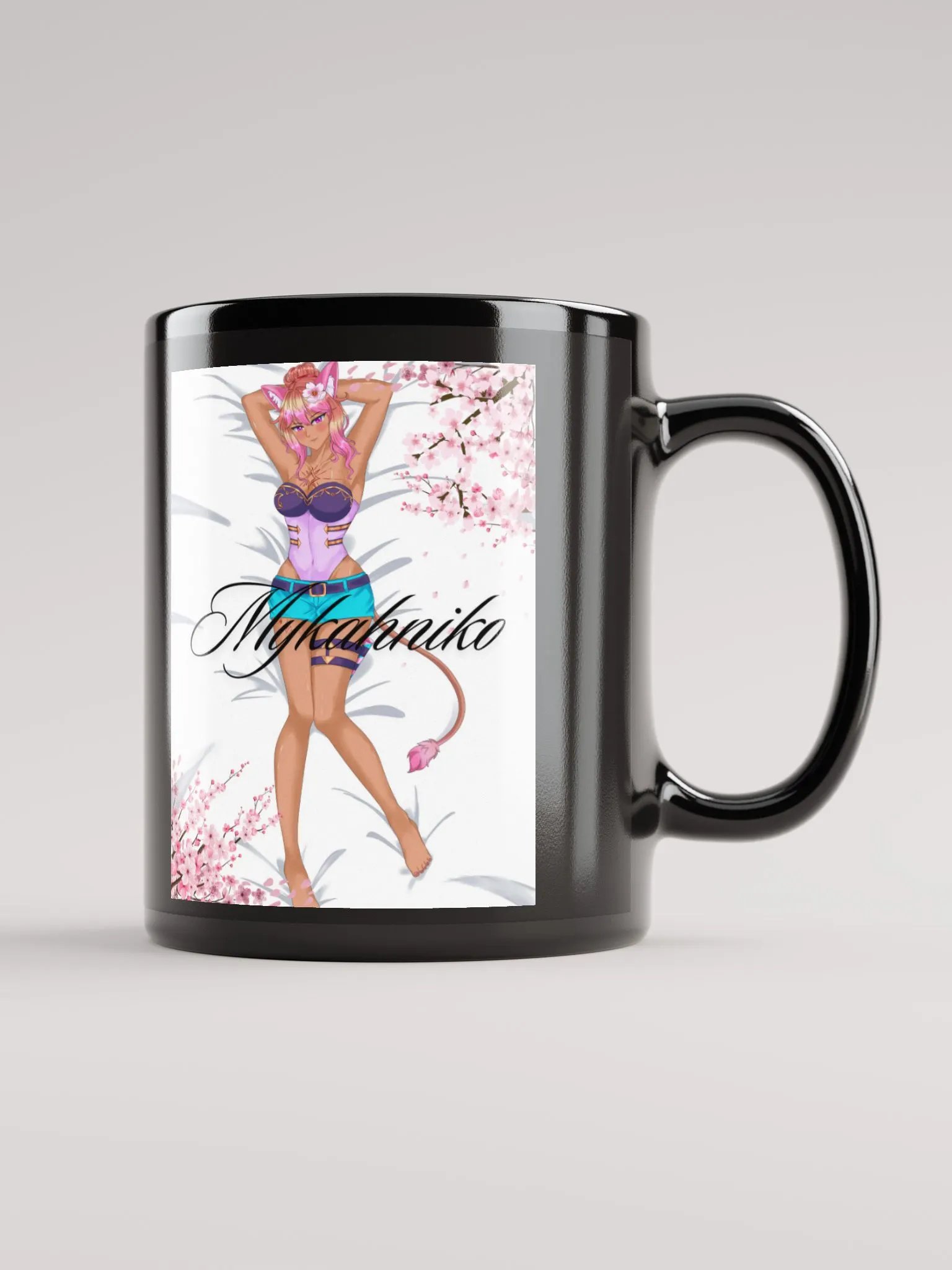 Sakura Mykah Black Mug product image (1)