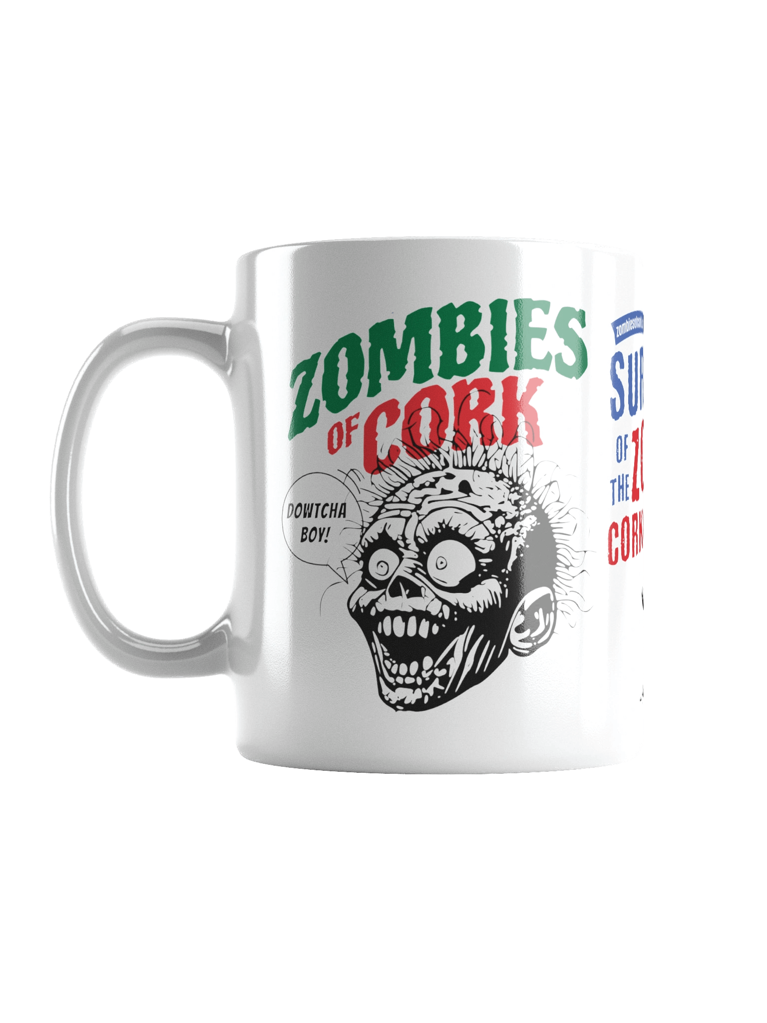 Zombie Tot Mug – Survivor of the Zombie Corkocalypse product image (2)