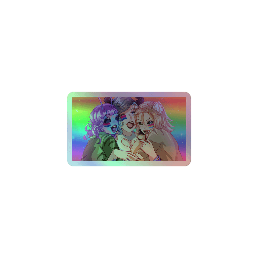 Pride Scapes Holo-Sticker product image (1)