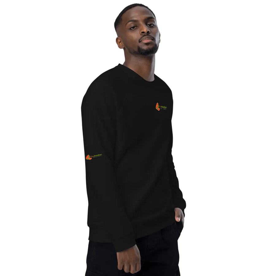 Raw Intuition Watermelon Logo Raglan Sweatshirt product image (9)