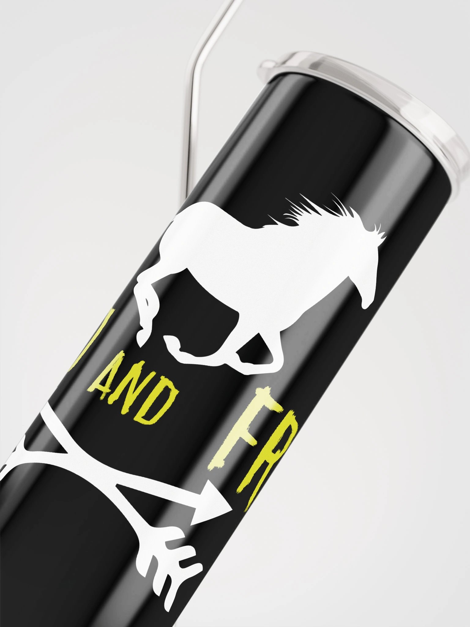 Wild and Free Equestrian Stainless Steel Tumbler product image (4)