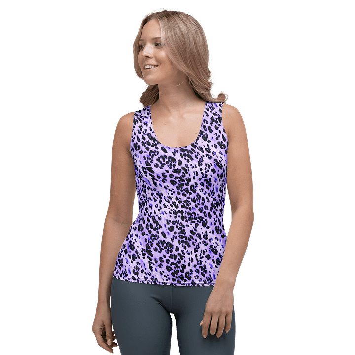 Purple Leopard Skin Tank Top product image (1)