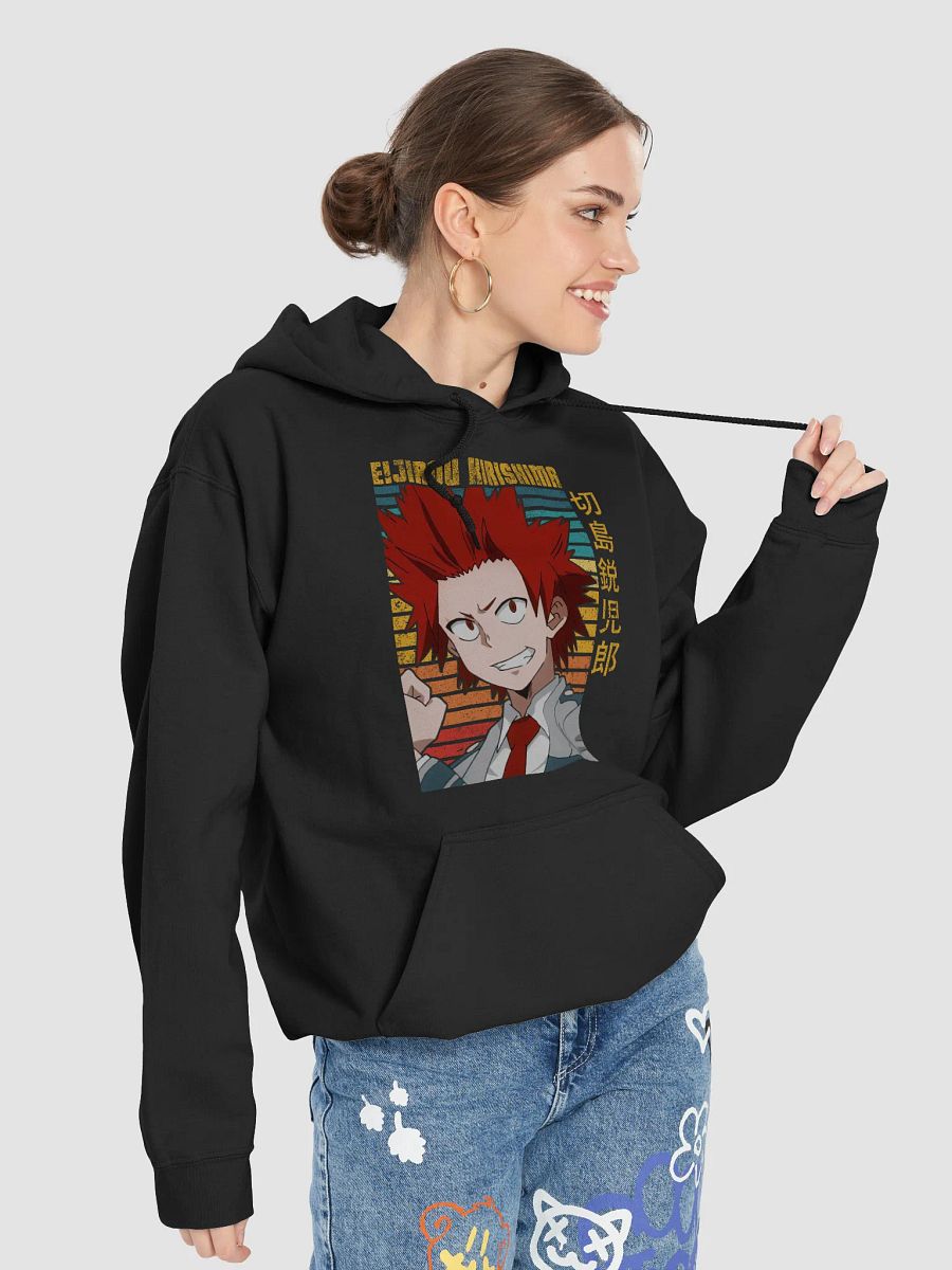 My Hero Academia Eijiro Kirishima Red Riot Sweatshirt – Gildan Midweigh product image (4)