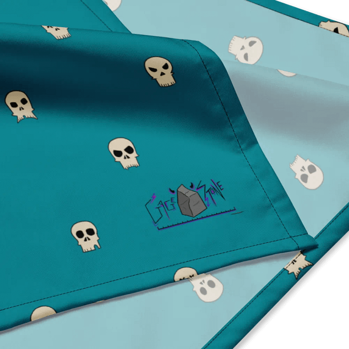 Skully Bandana (blue-green) product image (2)