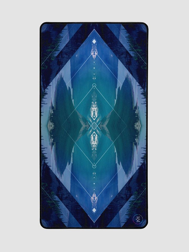 Mountain Lake Desk Mat (Blue Splash) product image (2)