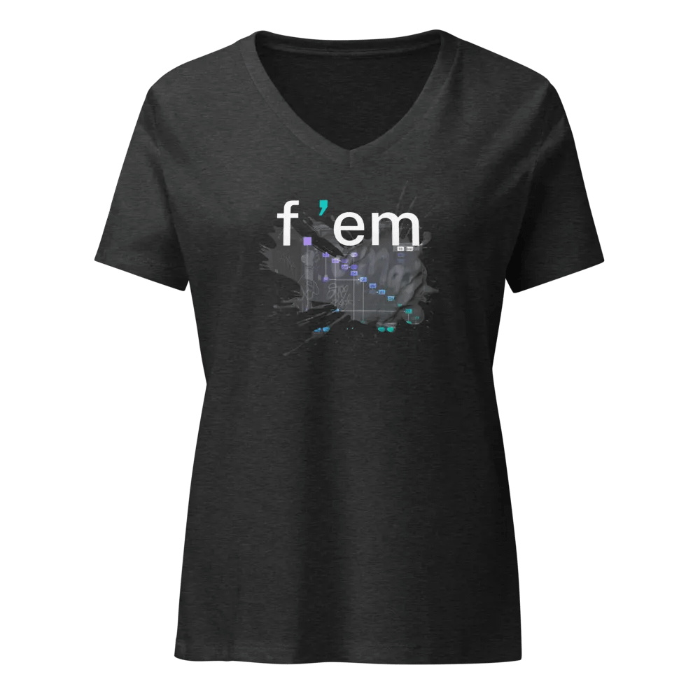 F-em Womens Relaxed Fit T-shirt product image (1)