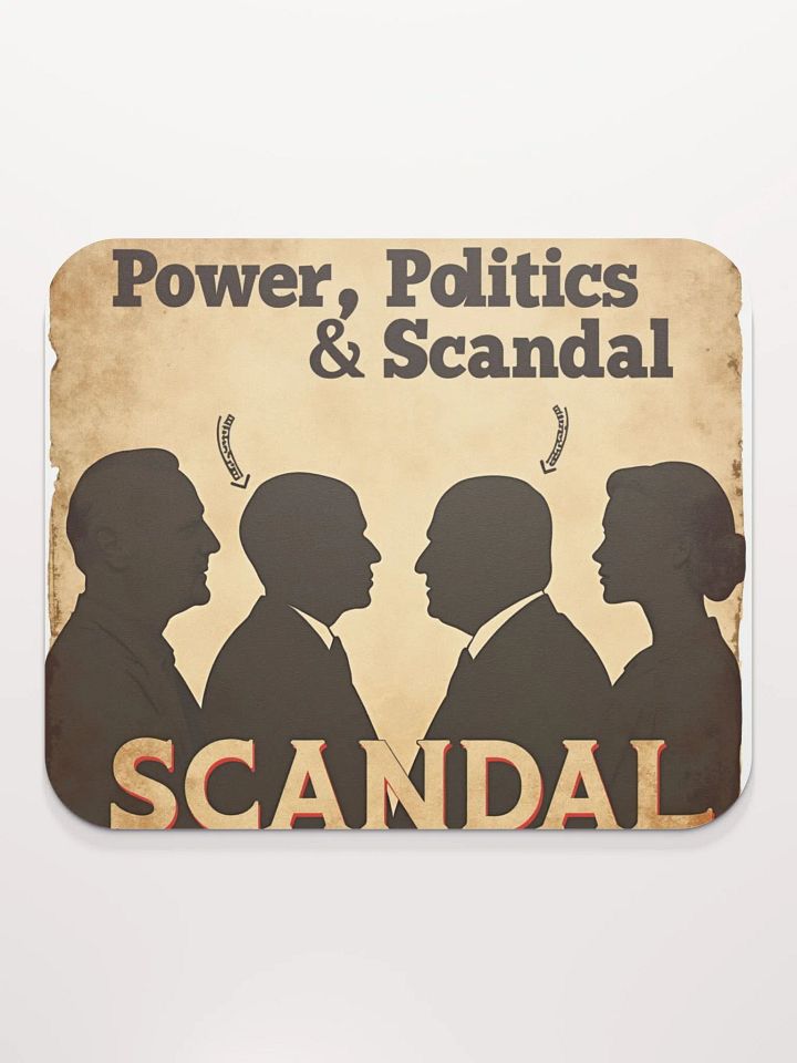 Vintage Power & Scandal Mouse Pad product image (2)