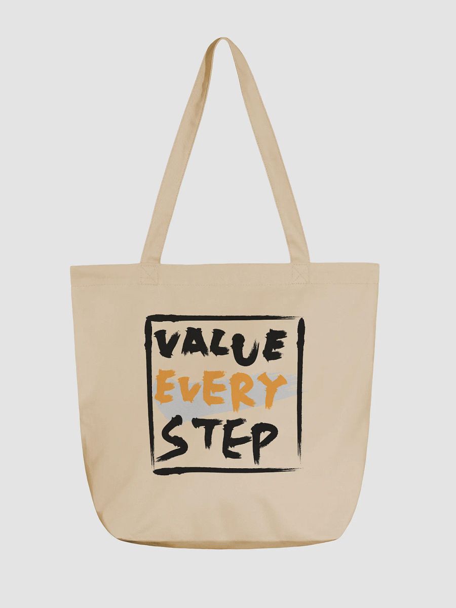 Value Every Step Organic Tote Bag product image (1)