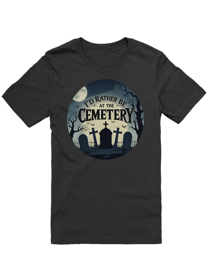 Eerie Cemetery Night T-Shirt product image (1)