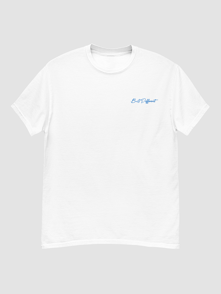 Built Different Embroidered Slogan Tee product image (2)
