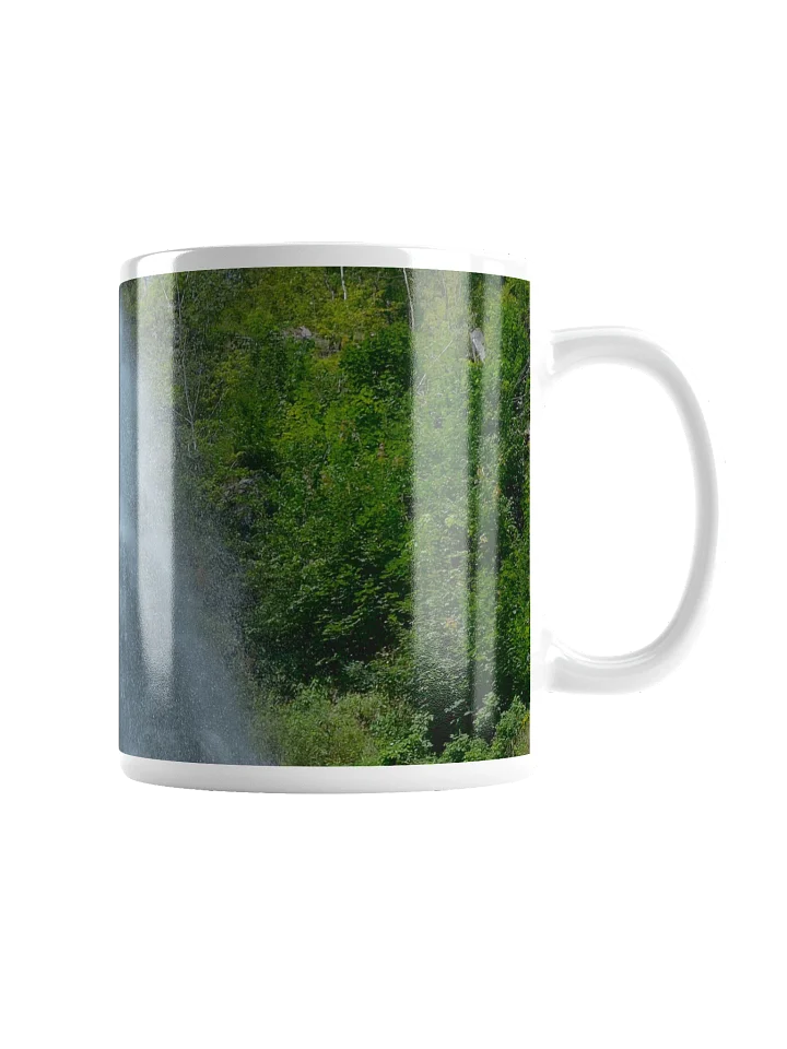 Keramiktasse weiß - Wasserfall product image (2)